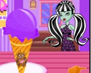 Monster High ice cream ingyen játék